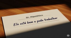 receita médica sugere mais trabalho