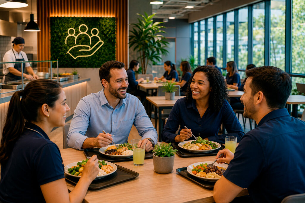 alimentação corporativa