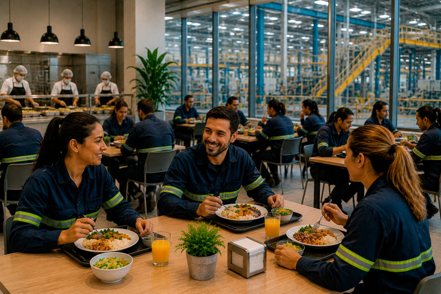 Alimentação para indústrias