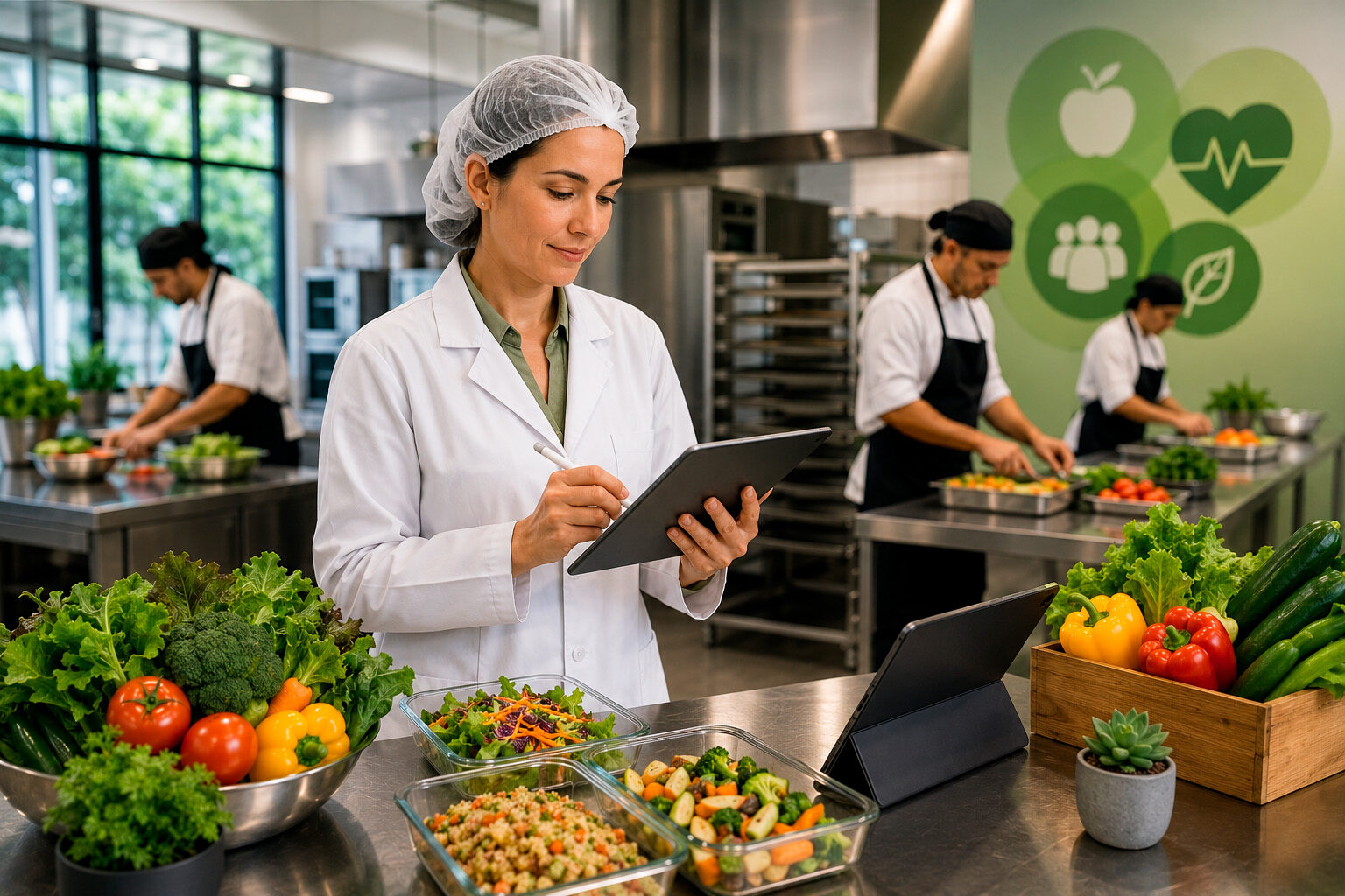 nutricionista na alimentação corporativa
