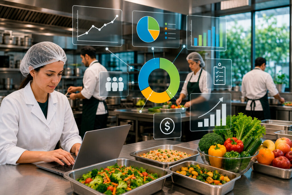 indicadores de desempenho na alimentação corporativa