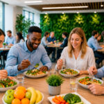 Alimentação saudável no ambiente de trabalho: como ela impacta produtividade, saúde e desempenho das equipes
