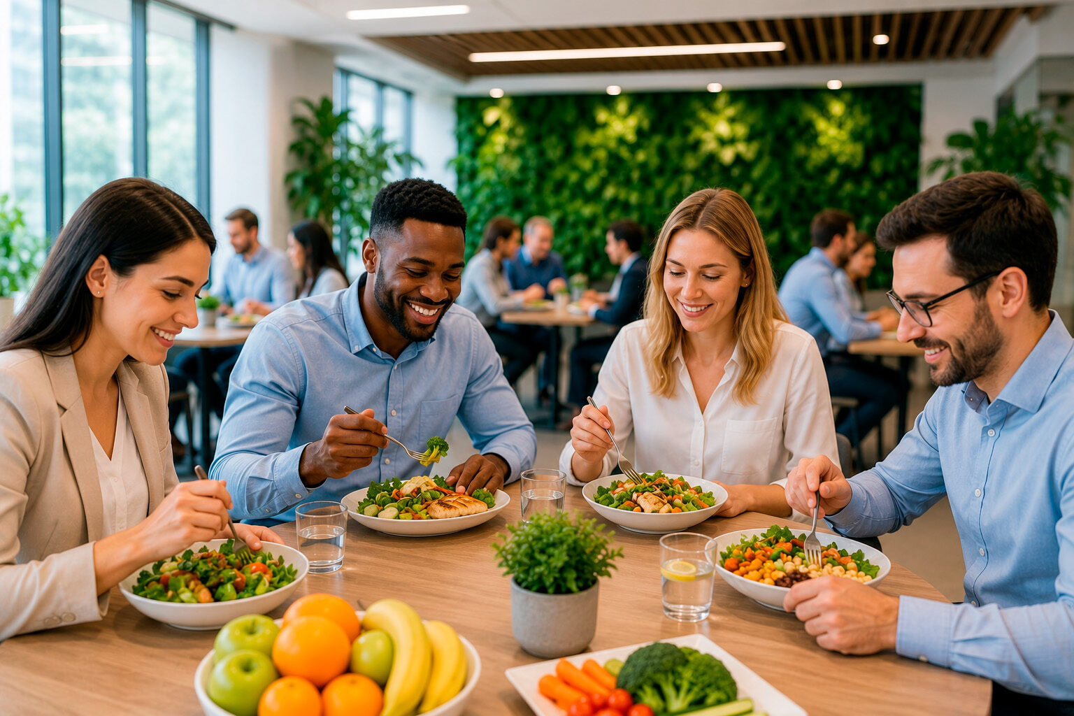 alimentação saudável no trabalho