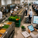 Alimentação corporativa em grandes empresas: como estruturar operações eficientes em larga escala