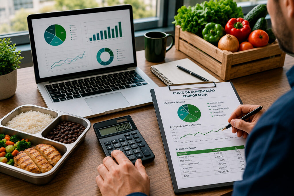 Custo da alimentação corporativa