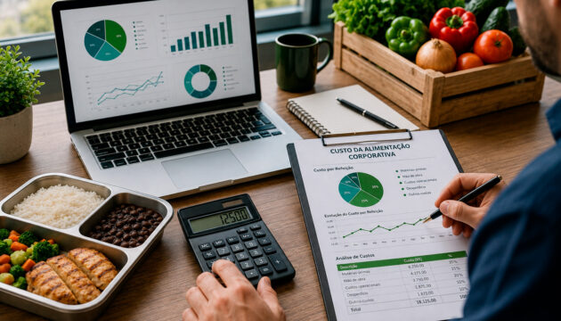 Custo da alimentação corporativa