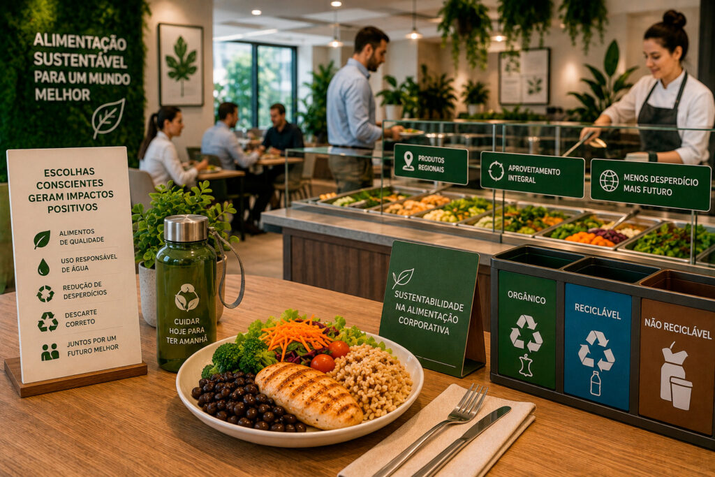 Sustentabilidade na alimentação corporativa