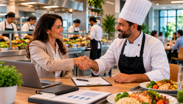 terceirização de alimentação corporativa